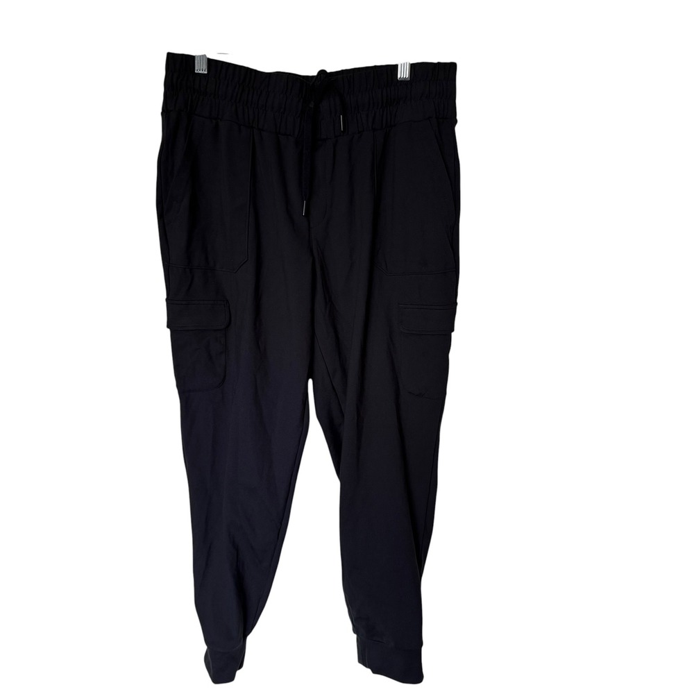 Mondetta Cargo Joggers Women Large Black Excellent Performance Athleisure Pants